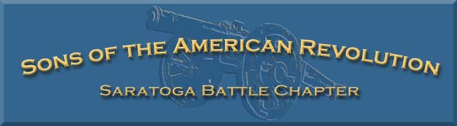 Saratoga Battle Chapter SAR