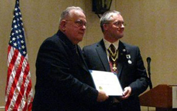 Past President Bill Glidden and President Rich Fullam - Photo: Rich Fullam