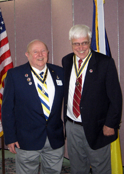 V-P Capital Joe Fitzpatrick and President Duane Booth