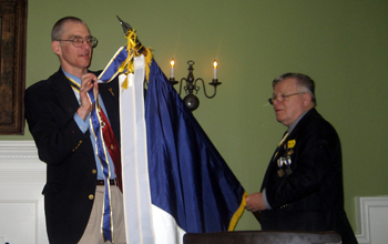 Vice President General Peter Goebel and President Tom Dunne