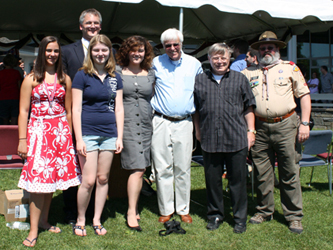 (L-R) Lexi, Kate, Rich, Danielle, Duane, Tom & Rick