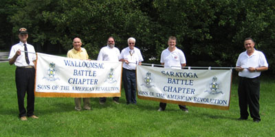 (l-r) Paul Virtue (WB), John Sheaff, (WB), Rick Saunders (SB), Duane Booth (WB), Rich Fullam (SB), and Charles Walter (SB)