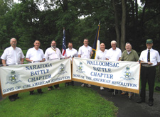 (l-r) Doug Reynolds (SB), Charlie Walter (SB), Rick Saunders (SB and WB), George Malinoski (SB), Rich Fullam (SB) John Sheaff (WB and SB), Duane Booth (WB and SB), Harold Owen (WB) and Paul Virtue