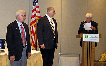 David Flint and Douglas Gallant installed as SBC Treasurer and President by ESS President Booth