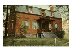 Old Van Schaick Mansion Postcard