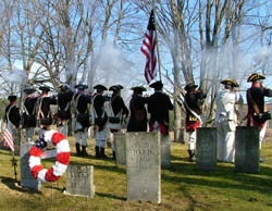 Riflemen from McCracken's 1st NY Continental Infantry & 2nd Continental Artillery - Photo by Charles Walter