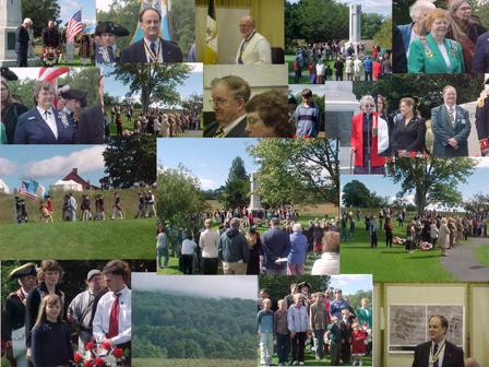 2004 Wreath Laying Ceremony photo collage